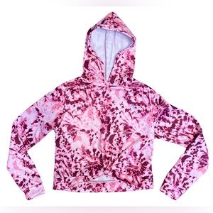 RBX Girl’s Pink Hooded Sweatshirt Sz L (14/16)